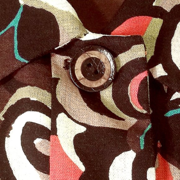 Art Print Plus Size Blouse, Size L Blouse, RQT Blouse, Plus Size Top, Jacket - Picture 10 of 10